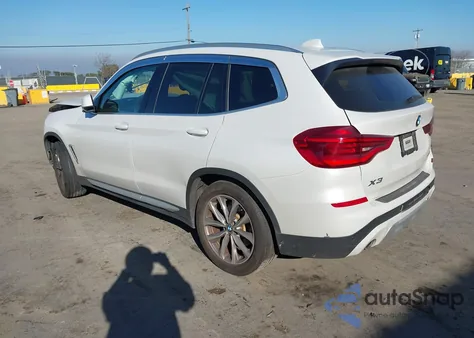 2019 BMW X3 Sdrive30I from USA, damaged, VIN 5UXTR7C55KLE97195